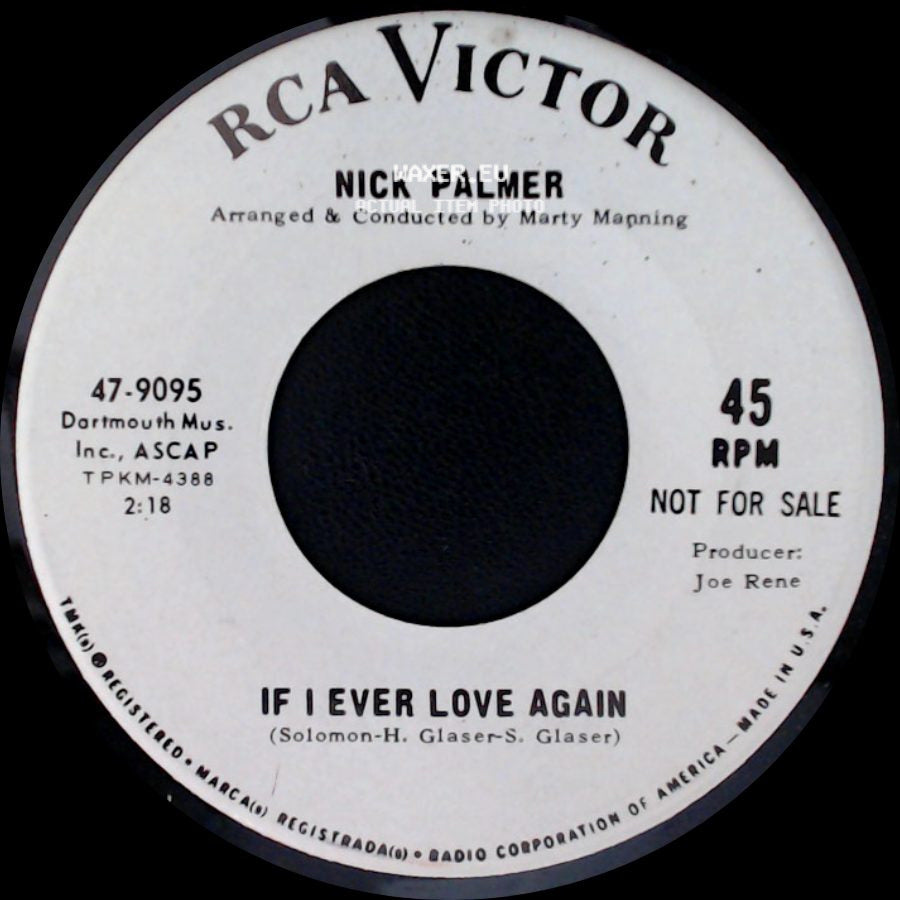 Nick Palmer - If I Ever Love Again / Worlds Of Time side A
