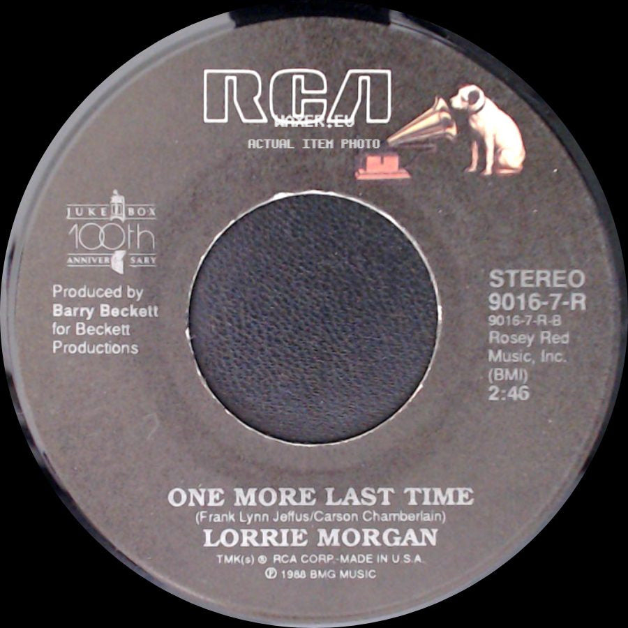 Lorrie Morgan - Out Of Your Shoes / One More Last Time side B