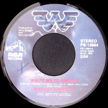 Waylon Jennings - Waltz Me To Heaven / Dream On side A