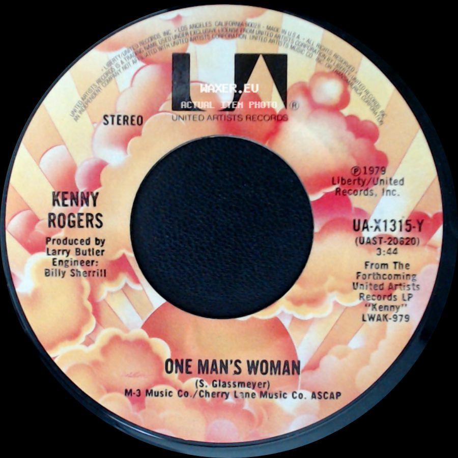 Kenny Rogers - One Man's Woman / You Decorated My Life side A