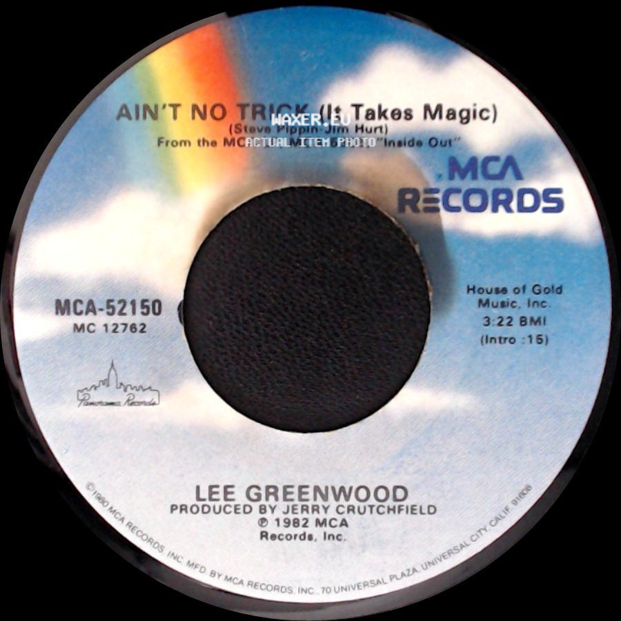 Lee Greenwood - Broken Pieces Of My Heart / Ain't No Trick (It Takes Magic) side B