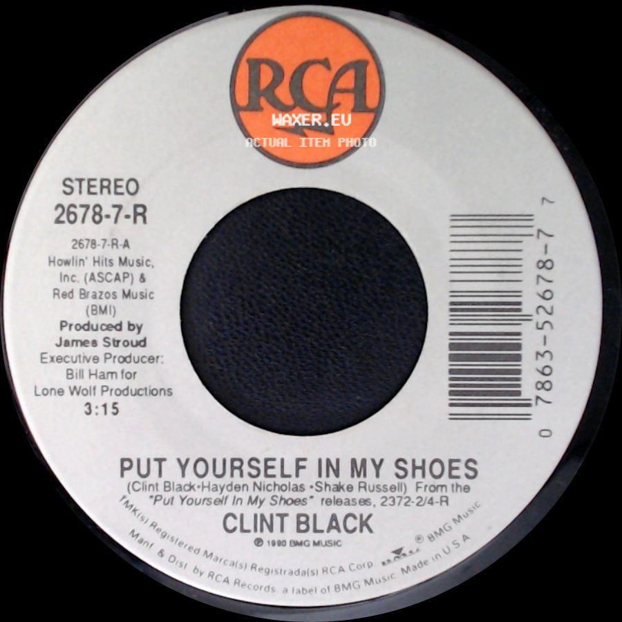 Clint Black - Put Yourself In My Shoes / Live And Learn side A