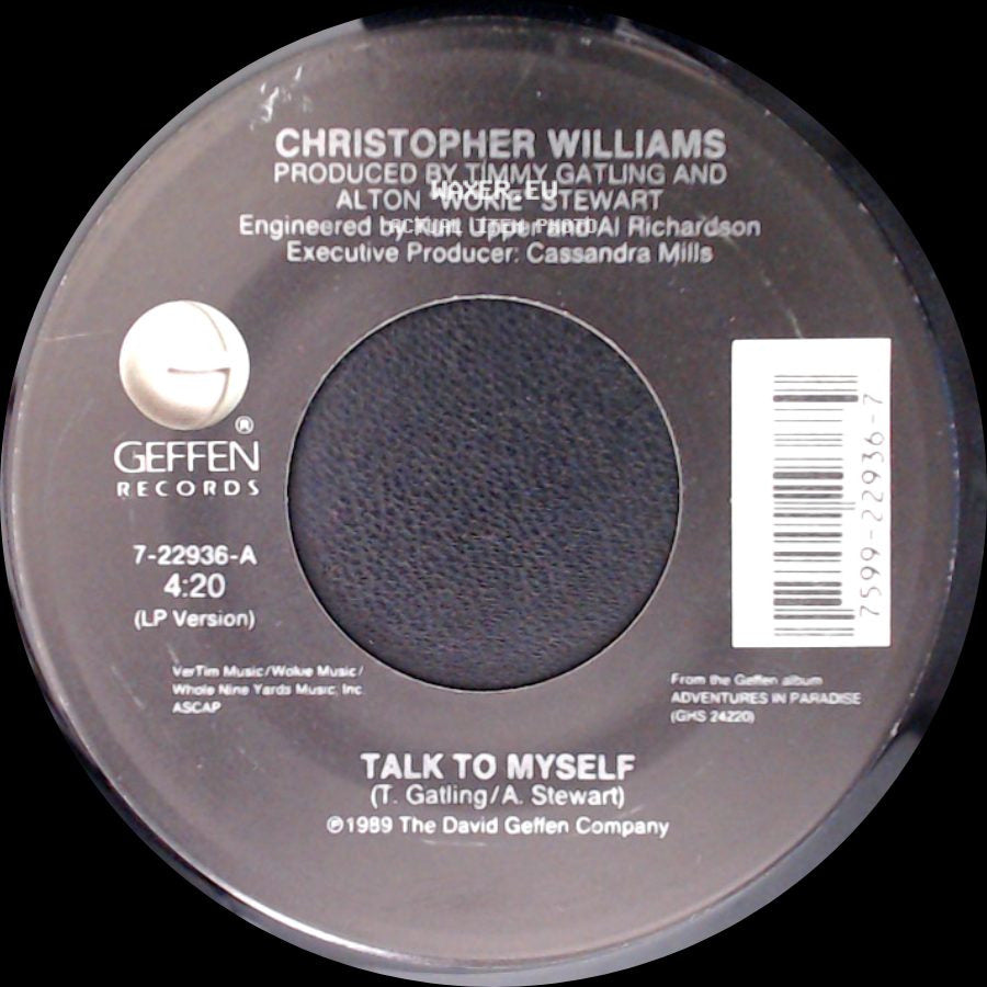 Christopher Williams - Talk To Myself / Sweet Memories side A