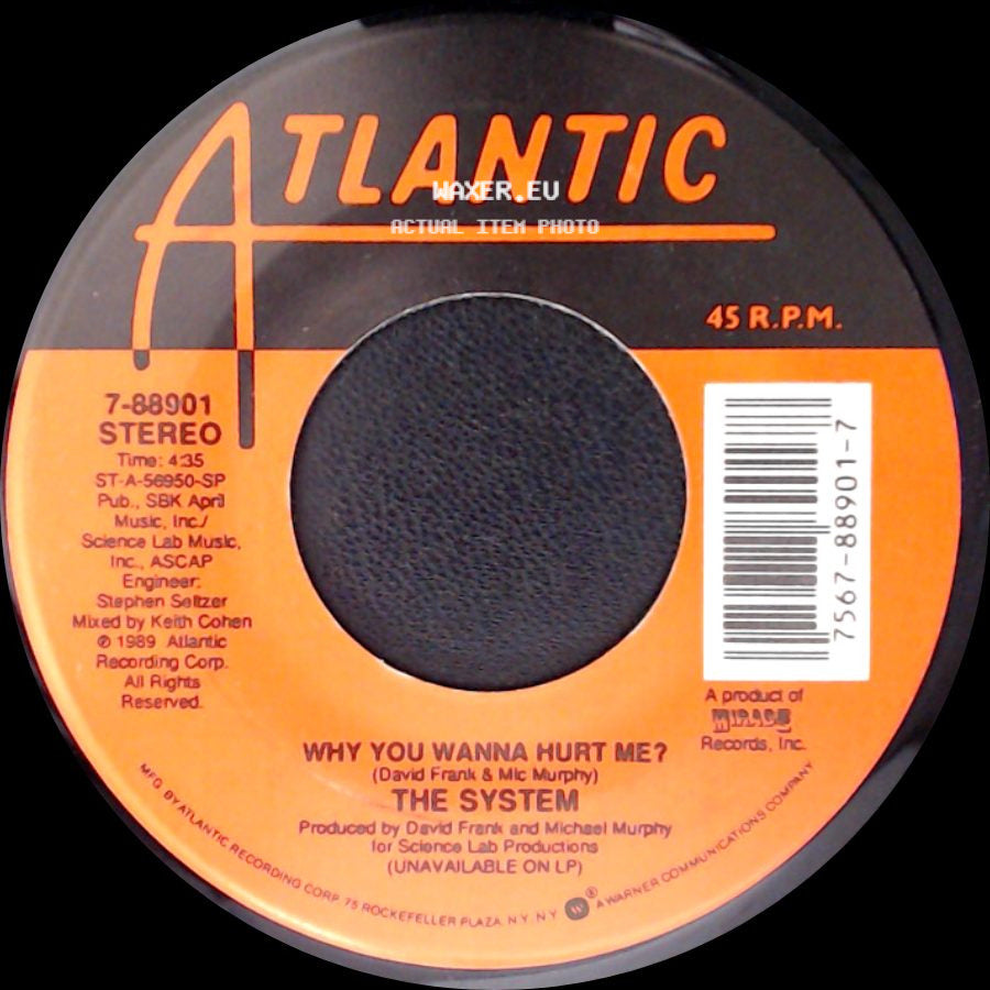 The System - Why You Wanna Hurt Me? / Midnight Special side A