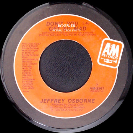 Jeffrey Osborne - So Much Love / Don't You Get So Mad side B