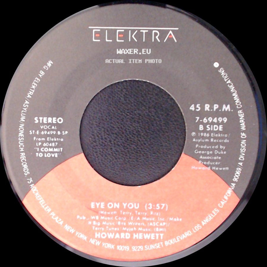 Howard Hewett - Stay / Eye On You side B