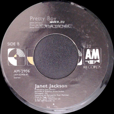 Janet Jackson - Let's Wait Awhile / Pretty Boy side B