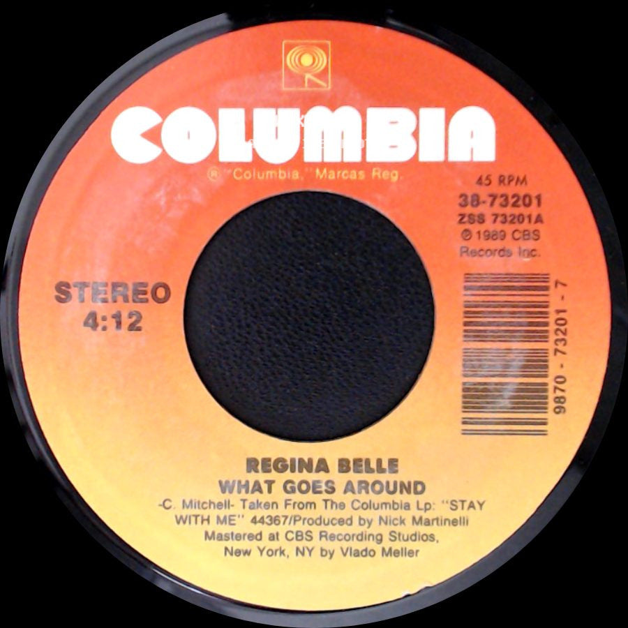 Regina Belle - What Goes Around / Intimate Relations side A