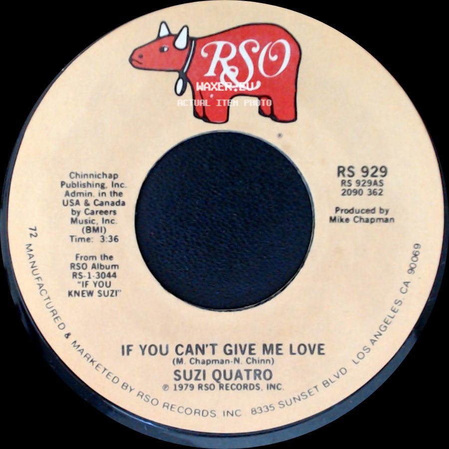Suzi Quatro - If You Can't Give Me Love / Non-Citizen side A