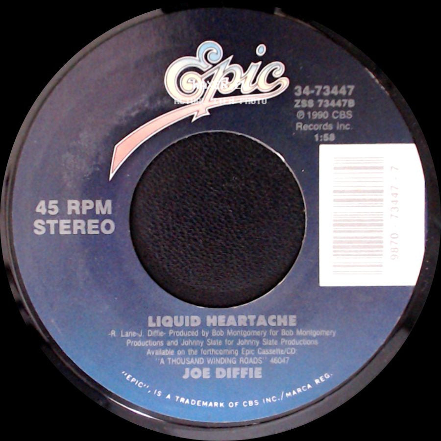 Joe Diffie - Liquid Heartache / Home side A