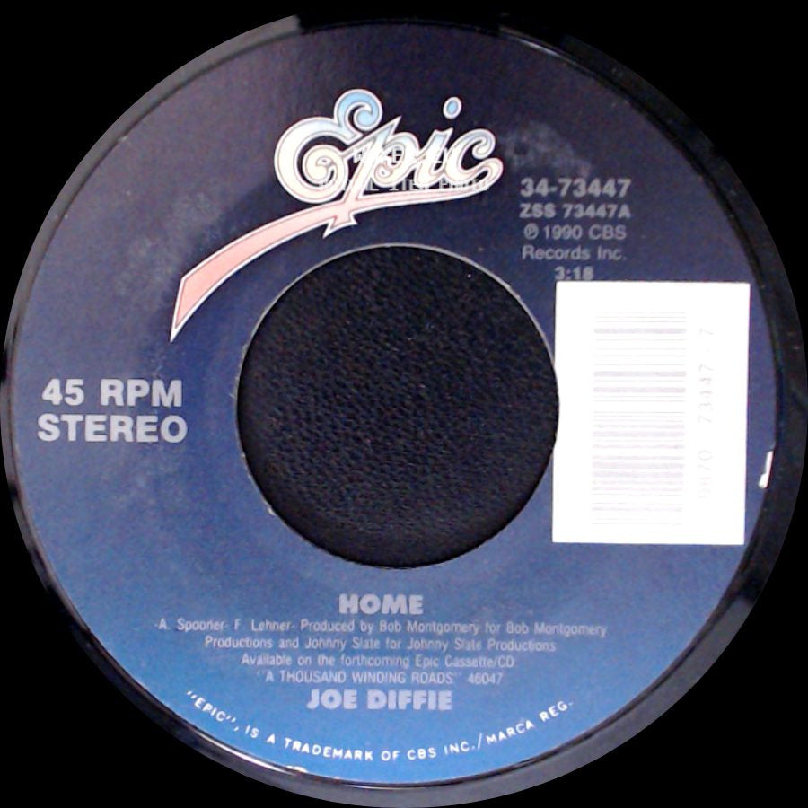 Joe Diffie - Liquid Heartache / Home side B