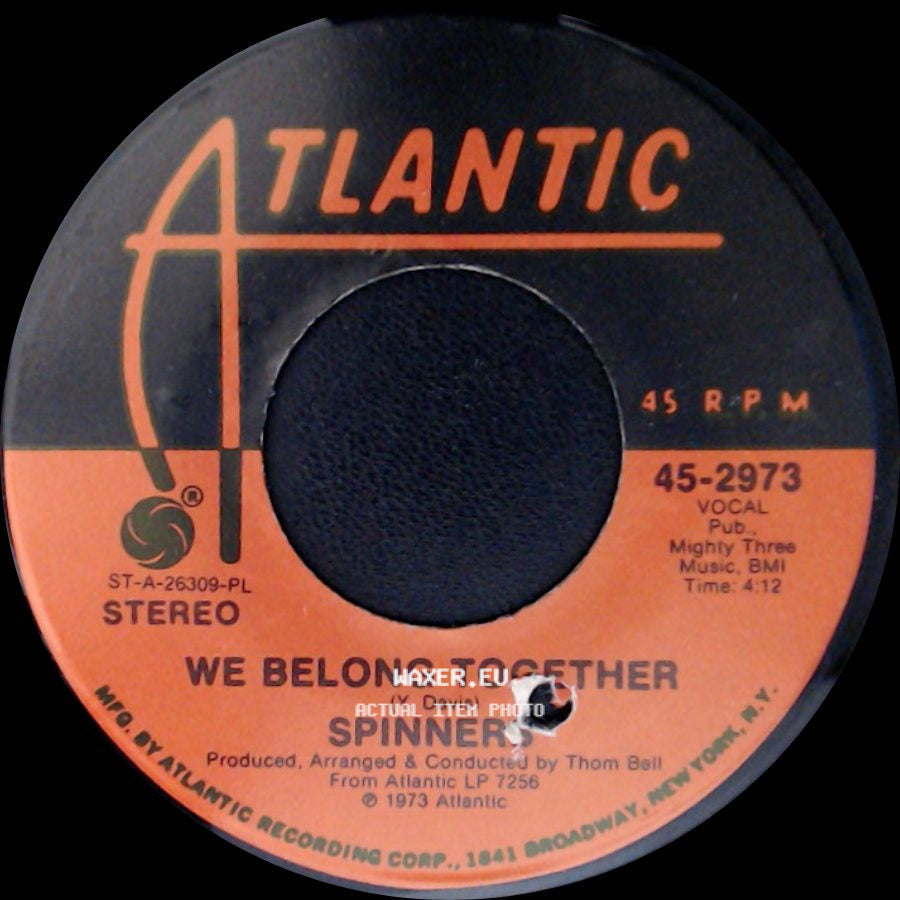 Spinners - We Belong Together / Ghetto Child side A