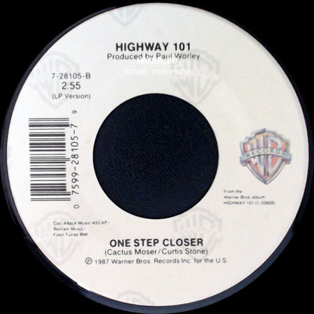 Highway 101 - One Step Closer / Cry, Cry, Cry side A