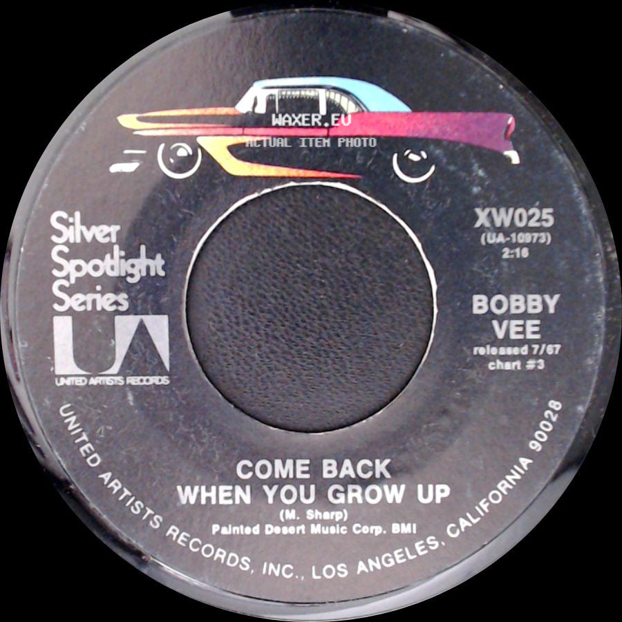 Bobby Vee - Beautiful People / Come Back When You Grow Up side B