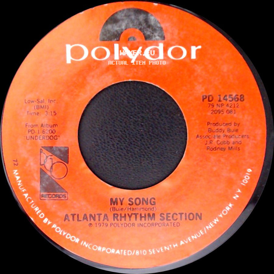 Atlanta Rhythm Section - Do It Or Die / My Song side B