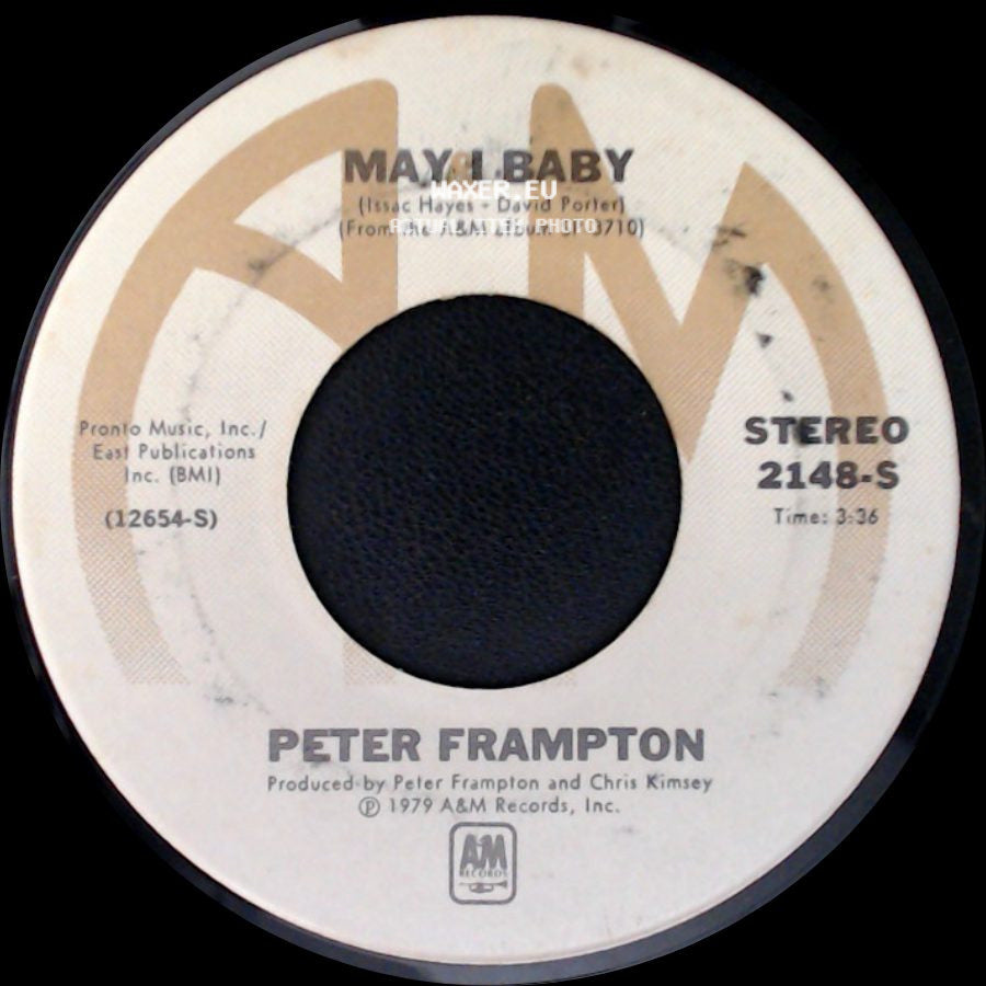 Peter Frampton - I Can't Stand It No More / May I Baby side B