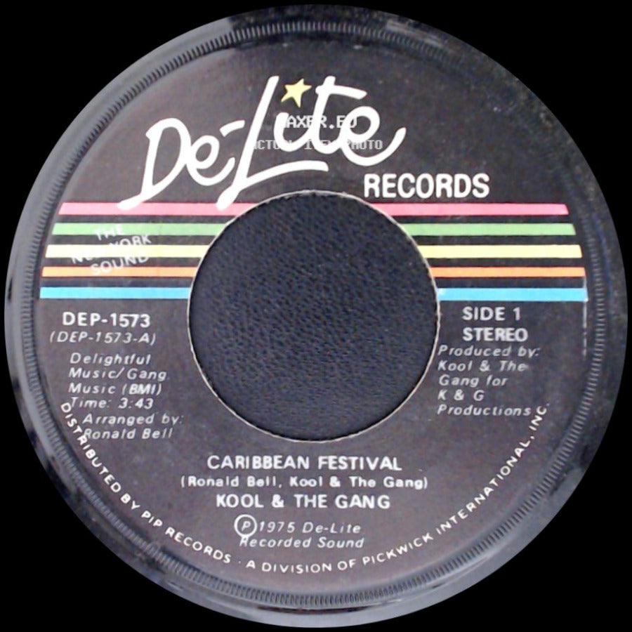 Kool & The Gang - Caribbean Festival / Caribbean Festival Disco Version side A