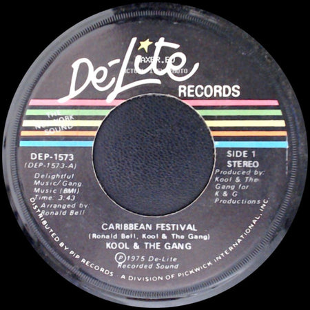 Kool & The Gang - Caribbean Festival / Caribbean Festival Disco Version side A