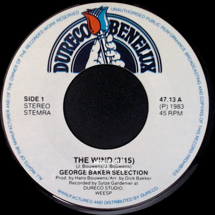 George Baker Selection - The Wind (3'15) / Let Me Be The One (3'34) side A