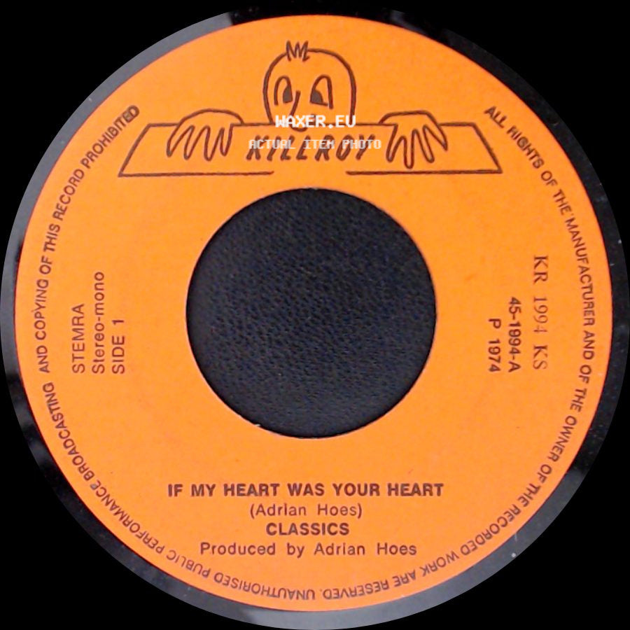 Classics - If My Heart Was Your Heart / Dance In The Sunlight side A