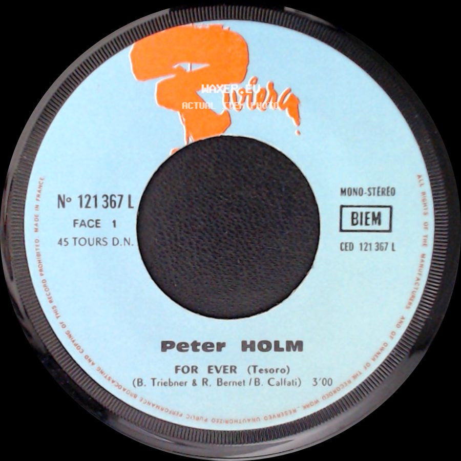 Peter Holm - For Ever (Tesoro) / Darling Marina side A
