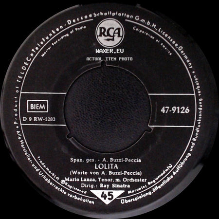 Mario Lanza - Lolita / Granada side A