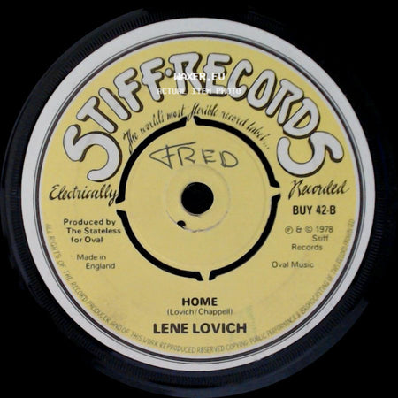 Lene Lovich - Home / Lucky Number side A