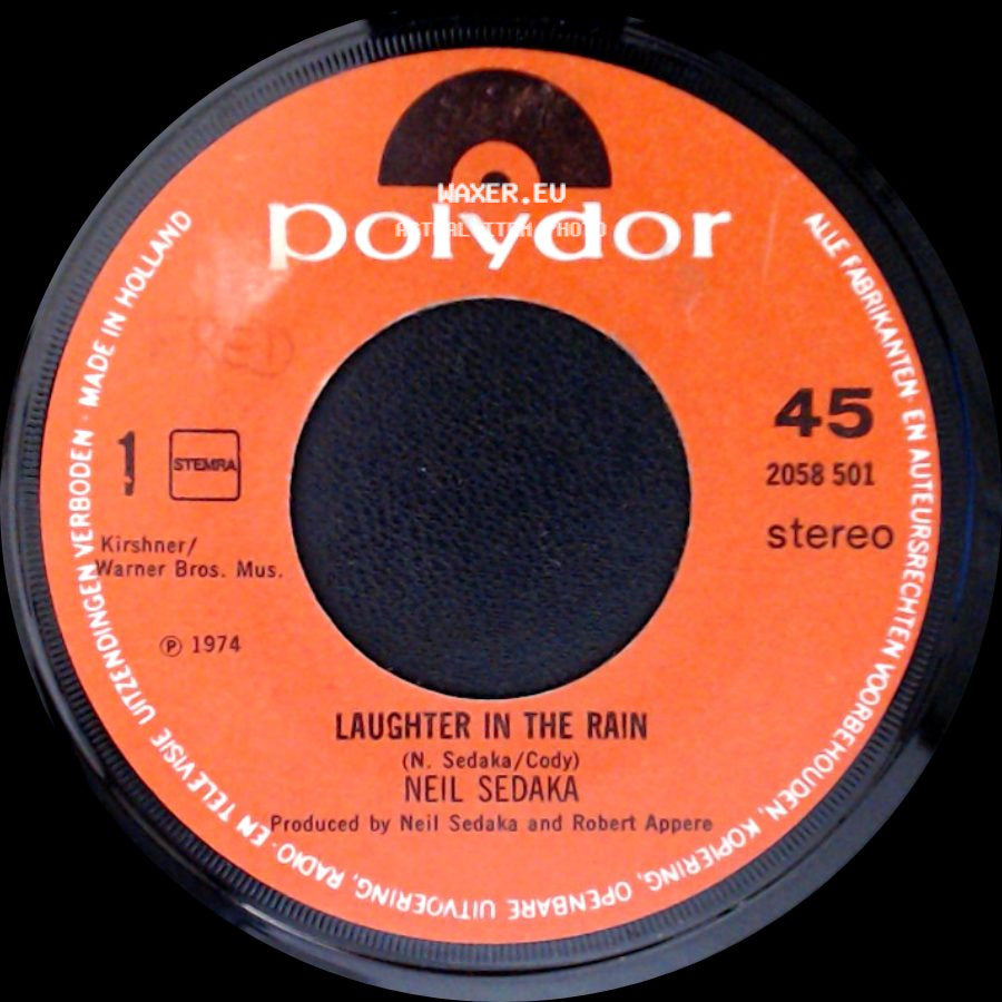 Neil Sedaka - Laughter In The Rain / Betty Grable side A