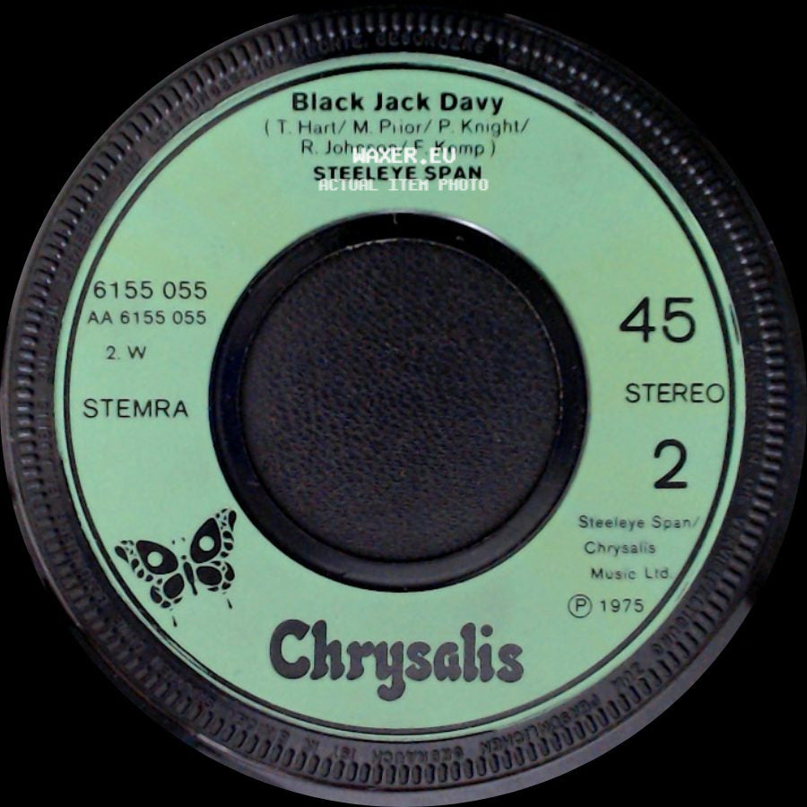 Steeleye Span - Black Jack Davy / All Around My Hat side A