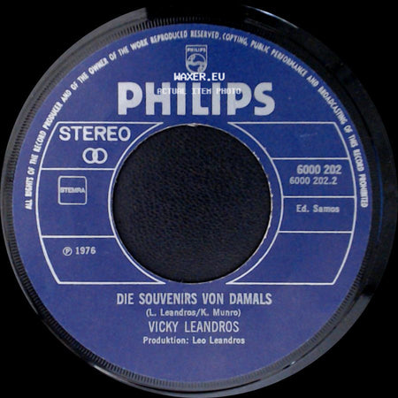 Vicky Leandros - Die Souvenirs Von Damals / Tango D'amor side A