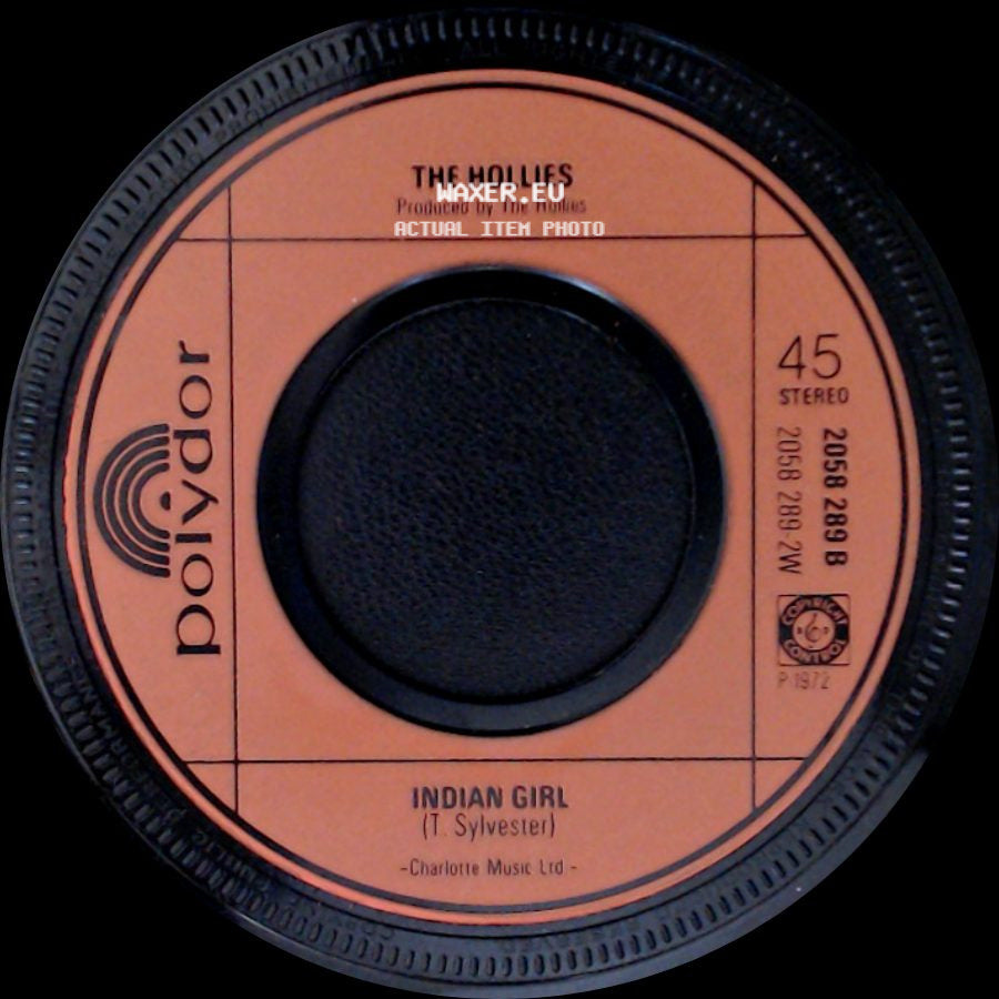 The Hollies - Indian Girl / Magic Woman Touch side A