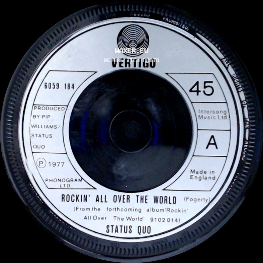 Status Quo - Ring Of A Change / Rockin' All Over The World side B