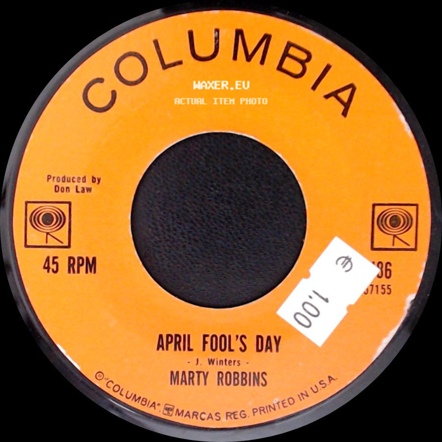 Marty Robbins - April Fool's Day / Devil Woman side A