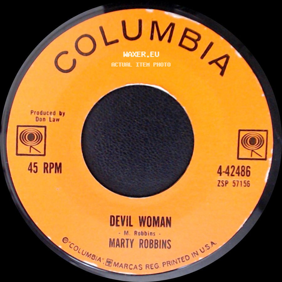 Marty Robbins - April Fool's Day / Devil Woman side B