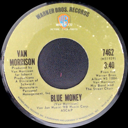 Van Morrison - Blue Money / Sweet Thing side A