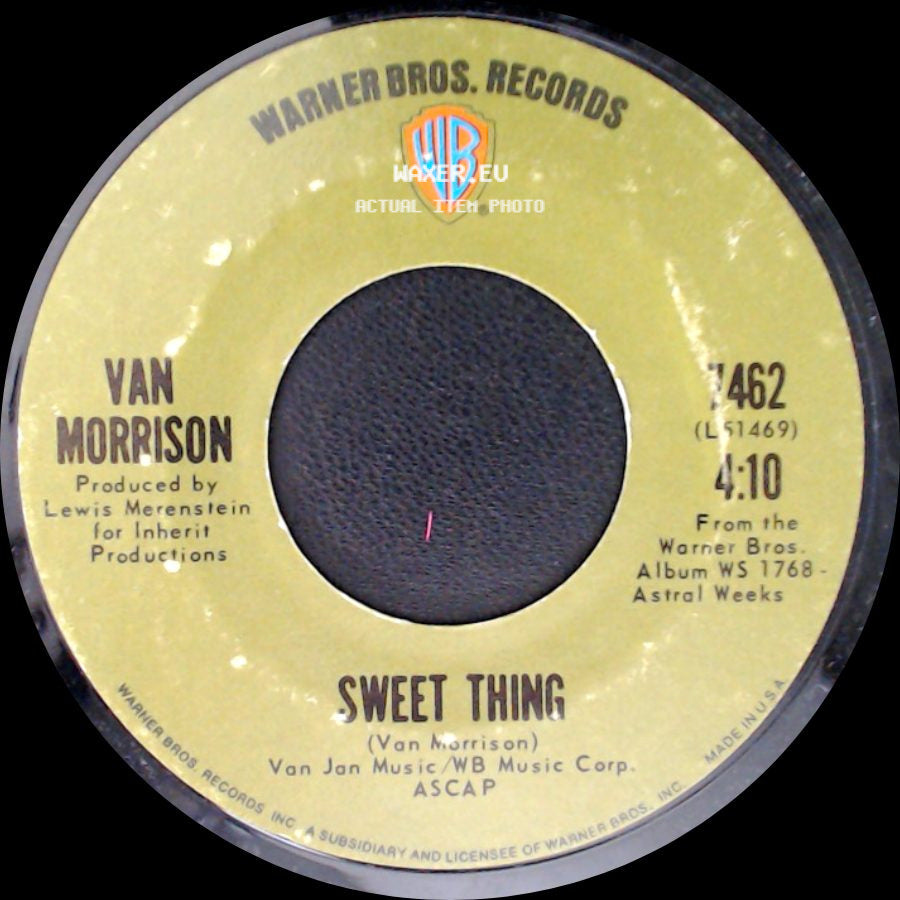 Van Morrison - Blue Money / Sweet Thing side B