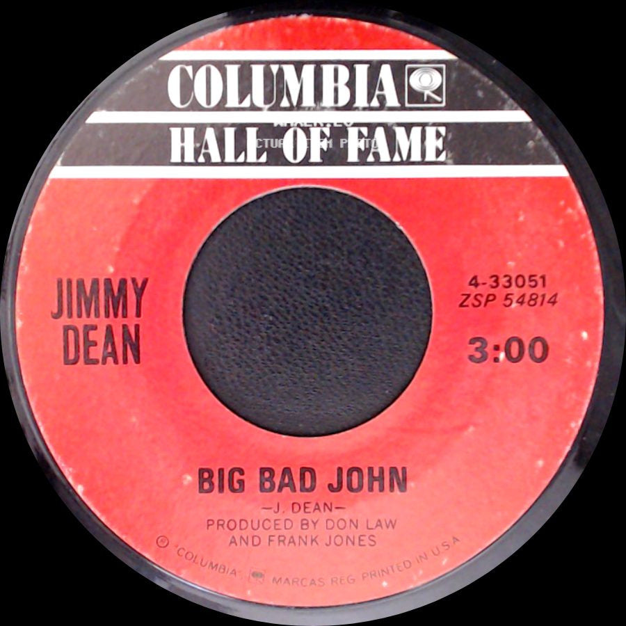 Jimmy Dean - Big Bad John / Little Black Book side A