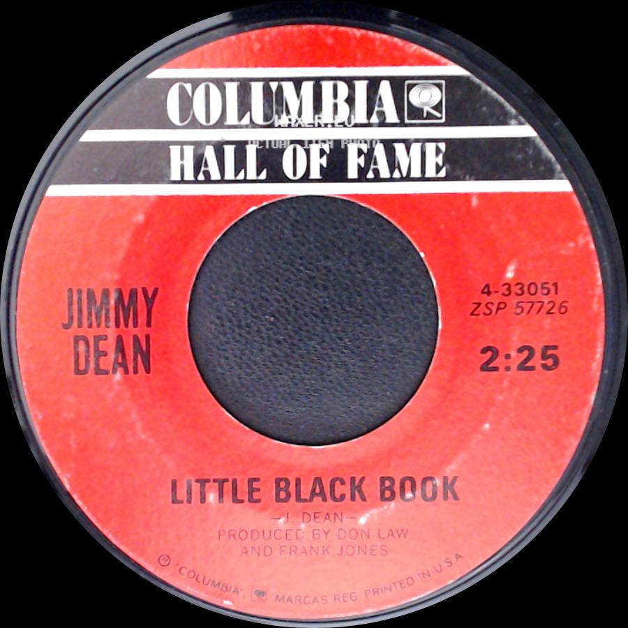 Jimmy Dean - Big Bad John / Little Black Book side B