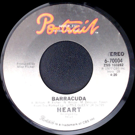 Heart - Cry To Me / Barracuda side B