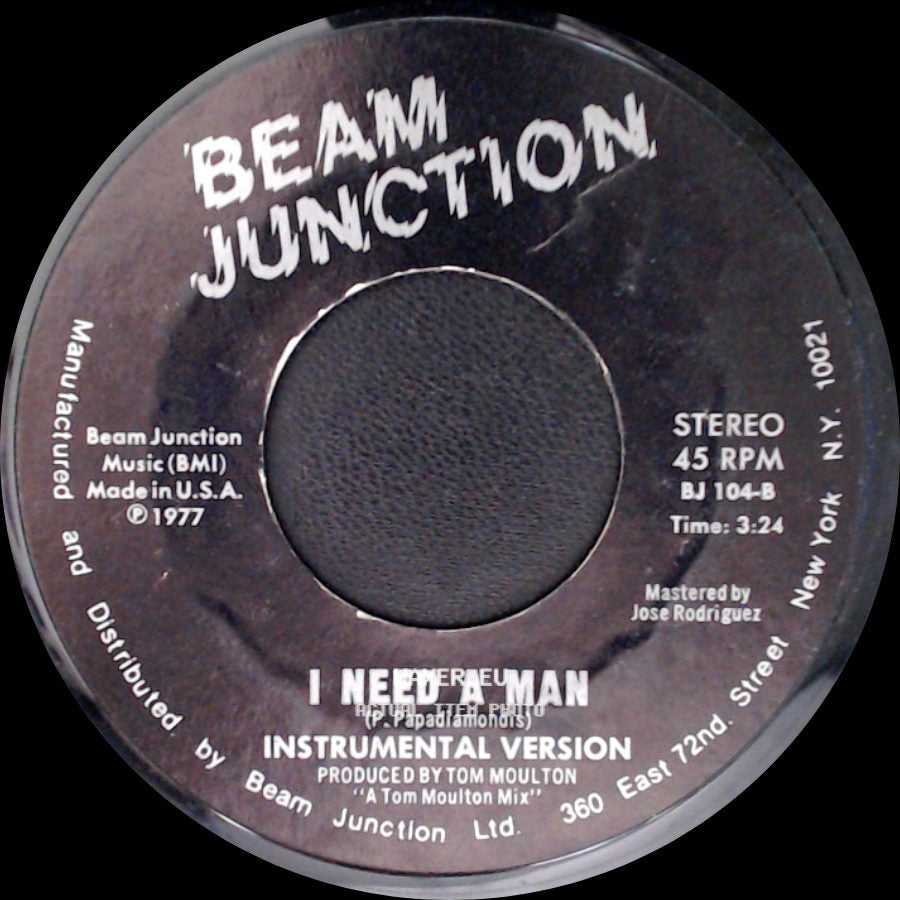Grace Jones - I Need A Man / I Need A Man side B