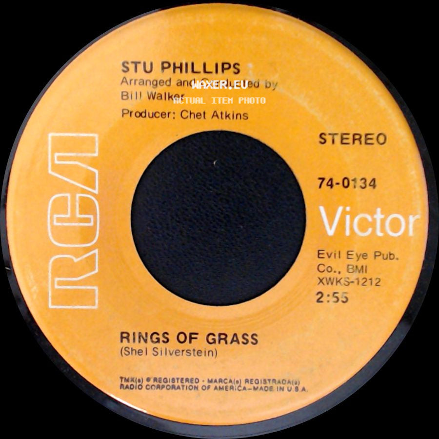 Stu Phillips - Rings Of Grass / Let The Guitars Play side A