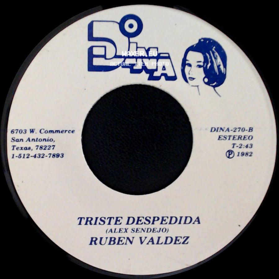 Ruben Valdez - Triste Despedida / Como Un Amanecer side A