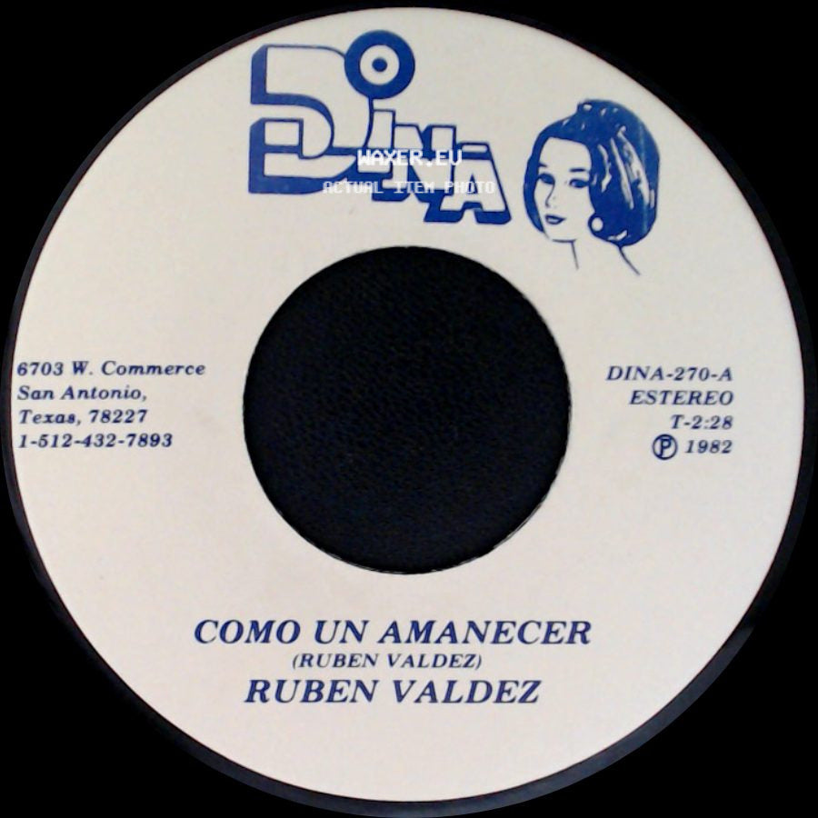 Ruben Valdez - Triste Despedida / Como Un Amanecer side B
