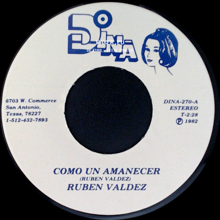 Ruben Valdez - Triste Despedida / Como Un Amanecer side B