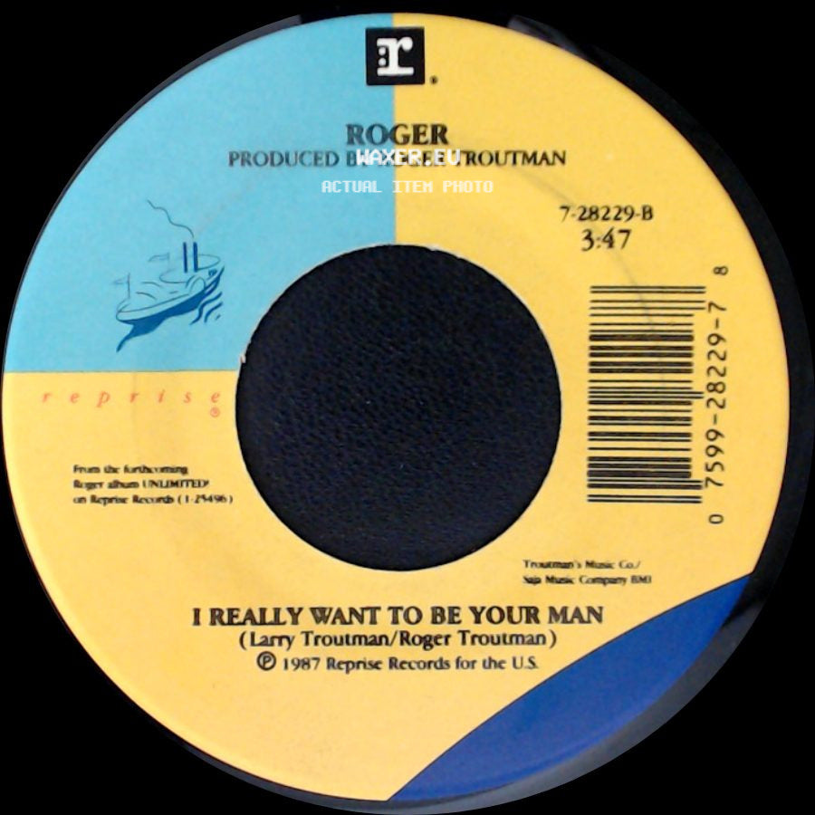 Roger - I Really Want To Be Your Man / I Want To Be Your Man side A