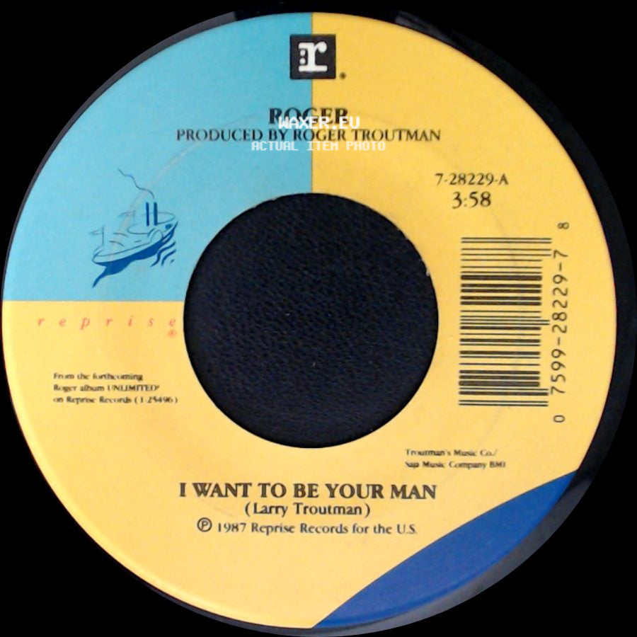 Roger - I Really Want To Be Your Man / I Want To Be Your Man side B