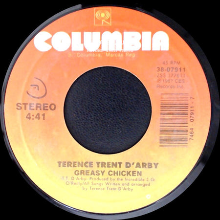 Terence Trent D'arby - Sign Your Name / Greasy Chicken side B