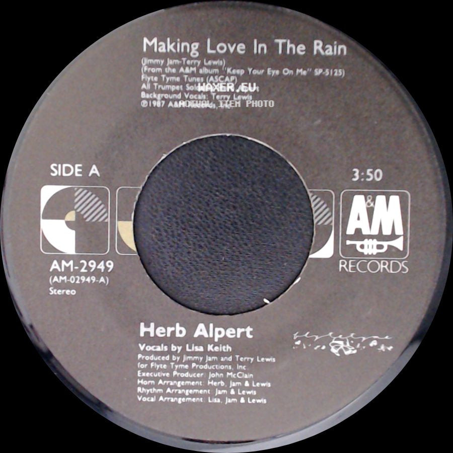 Herb Alpert - Making Love In The Rain / Rocket To The Moon side A