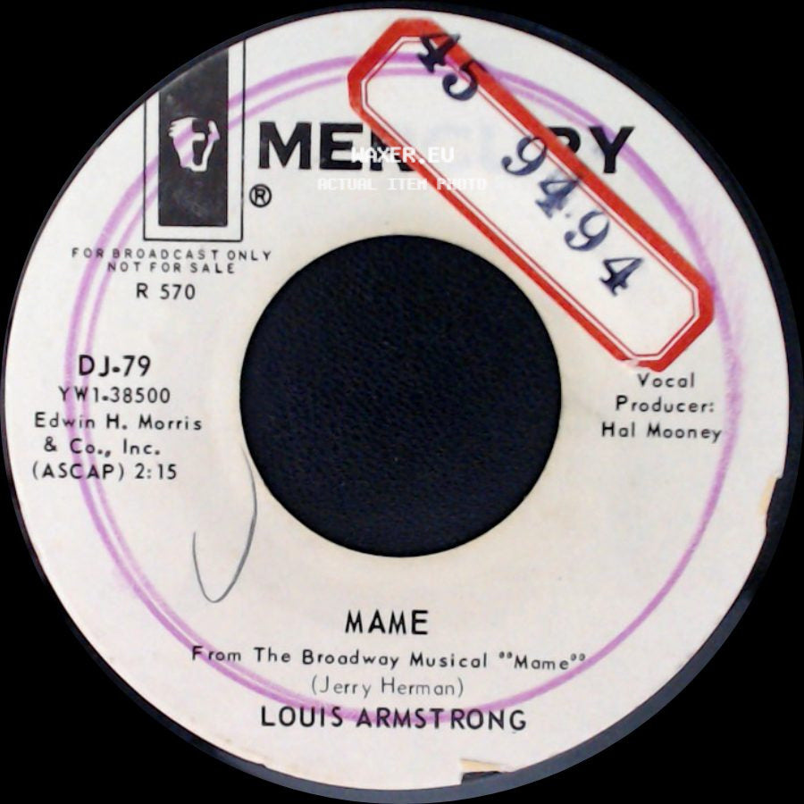 Louis Armstrong - Mame / Mame side A
