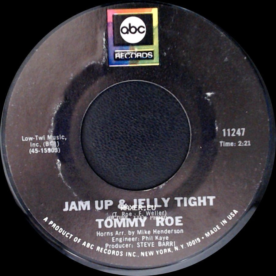 Tommy Roe - Jam Up & Jelly Tight / Moontalk side A